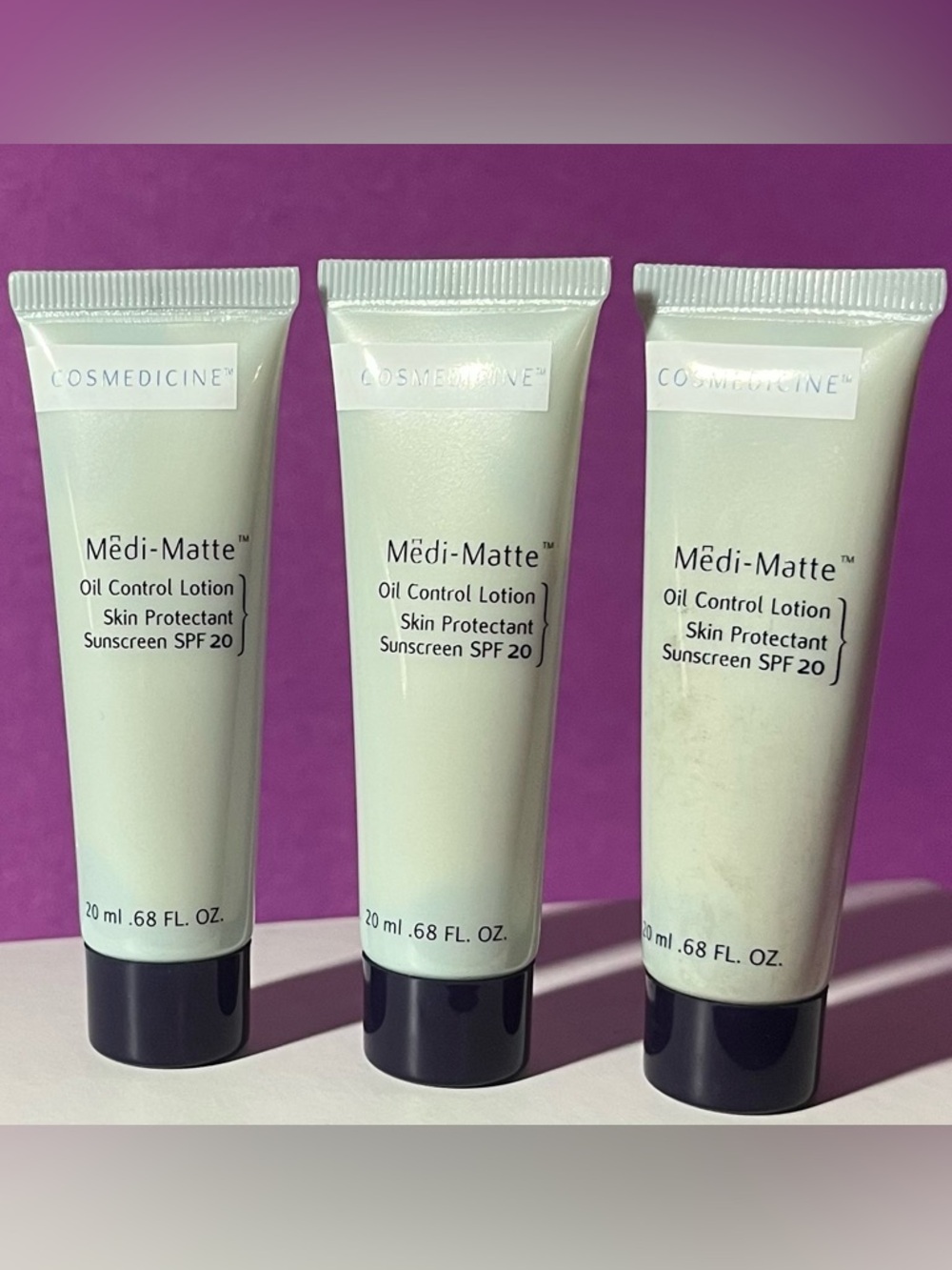 COSMEDICINE™ -Medi-Matte -Oil Control Lotion - SPF 20 (3 tubes)